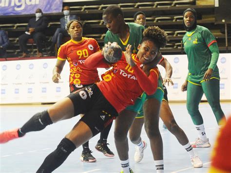 CAN Féminine Handball Angola Cameroun l affiche de la finale