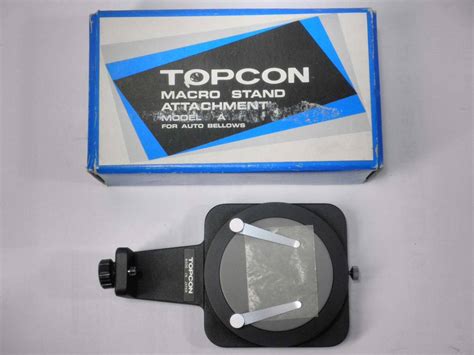 Yahoo オークション ビンテージTOPCON MACRO STAND ATTACHMENT MOD