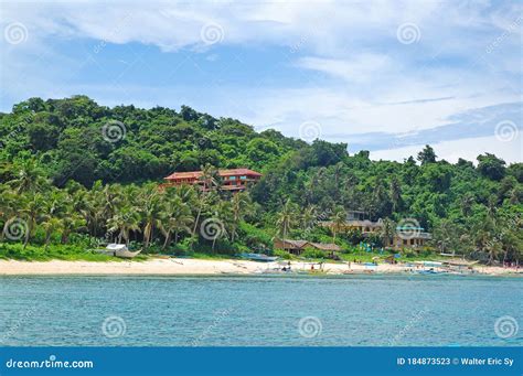 Ilig Iligan Beach Shore At Boracay Island In Aklan Philippines