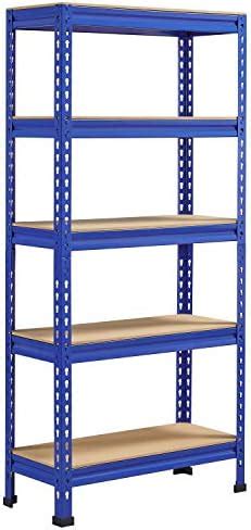 Yaheetech Heavy Duty Garage Storage Shelves Tier Metal Storage Racks