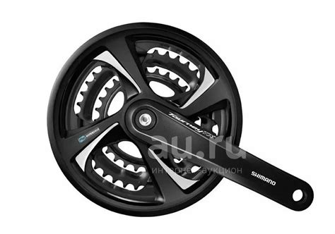 Система шатунов для велосипеда Shimano Tourney FC-TX801, 170 мм, Кв, 48 ...