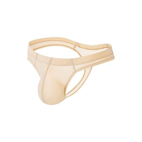 Faringoto Slip Perizoma Trasparente Da Uomo Slip Perizoma Slip Intimo Gay Colore Della Pelle L