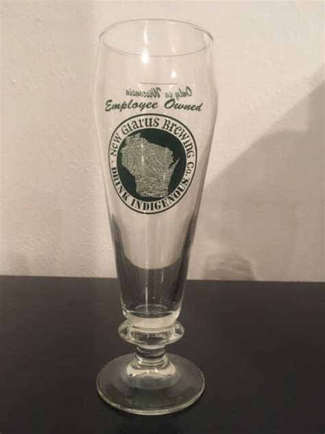 New Glarus Brewing Co Glass Wisconsin Micro Brewery Free Shipping Ebay