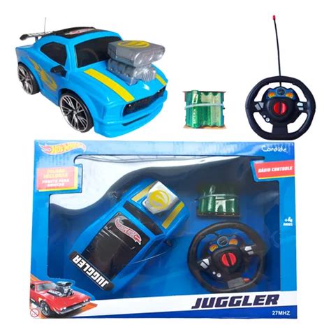 Carrinho Hot Wheels Juggler Controle Remoto Veiculo Brincar Frete Gr Tis