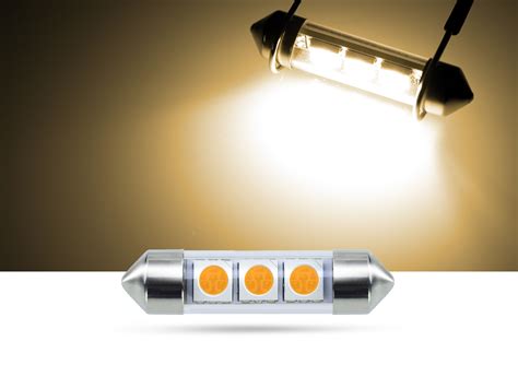 Lichter Leuchten 4X LED Canbus 39mm 5050 SMD weiß Innenraum Soffite