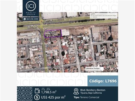 Venta Lote De Terreno En Anexa Del R O Tijuana Mx Mf Icasas Mx