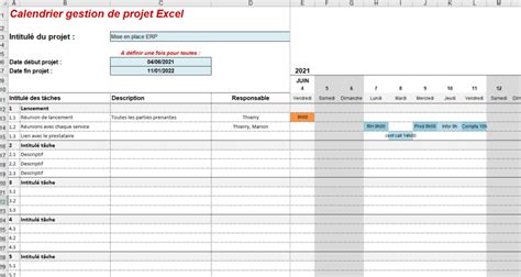 Tableau De Suivi De Projet Excel Gratuit Le Modèle Idéal