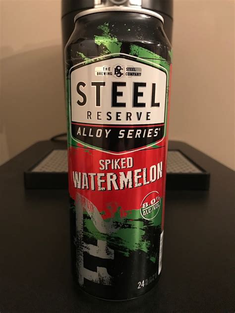 Malt Beverage Of The Week Steel Reserve Spiked Watermelon Bumming With Bobcat