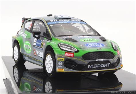 Ixo Models Ram864lq 22 Scale 1 43 Ford England Fiesta Rs Rally2 N 29 Rally Estonia 2022 J