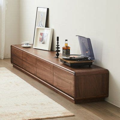 Aurora Craft Black Walnut TV Stand Wayfair Canada In 2024 Walnut Tv