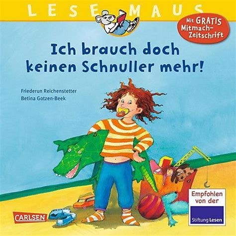 Lesemaus Ich Brauch Doch Keinen Schnuller Mehr Reichenstetter