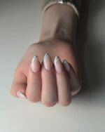 37 Chic Nude And Silver Nails Ideas For Everyday Glam