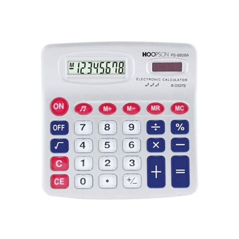 Calculadora De Mesa PS 8828A Hoopson No Shoptime