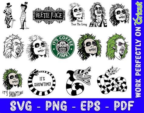 Beetlejuice SVG Bundle Beetlejuice Vector Beetlejuice Logo Etsy