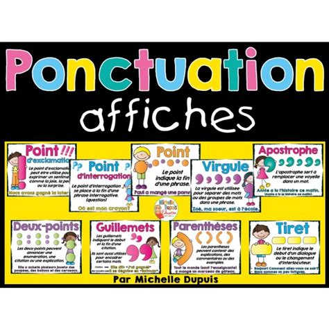 Ponctuation 9 Affiches
