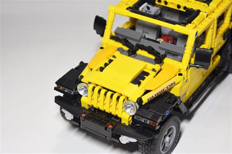 Lego Moc Jeep Wrangler Rubicon Jl Mini By Arsman064 Rebrickable Build With Lego