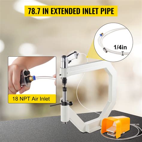 VEVOR Pneumatik Polierhammer 50 bis 100 PSI, 875 bis 1350 Schläge/Min ...