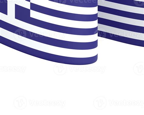 Dise O De La Bandera De Grecia Elemento De La Bandera Del D A De La