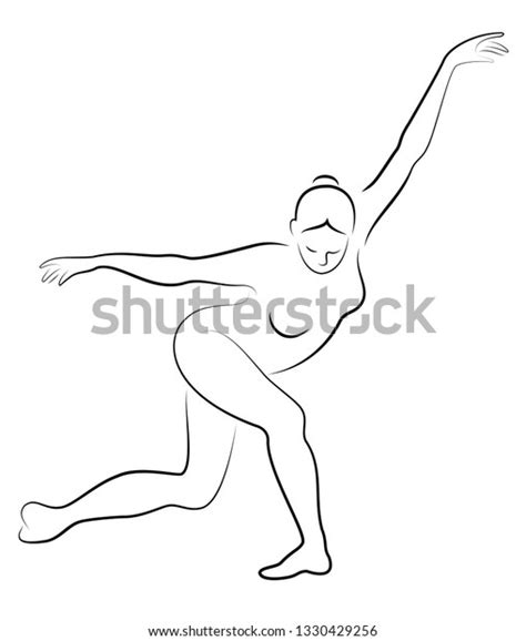 Sexy Thighs Squatting Woman Nude Over Royalty Free Licensable Stock Illustrations Drawings