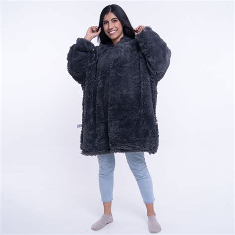 Saco Cobija C Modo Y Suave Saco Gigante Nude Con Gris Oscuro Yeti Colombia Colombia