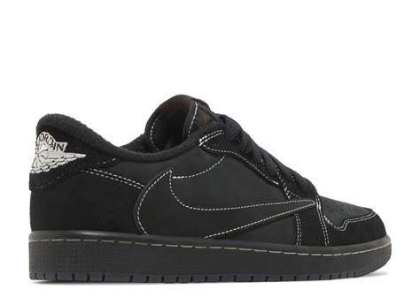 Travis Scott X Air Jordan 1 Low OG SP 'Black Phantom' - Air Jordan ...