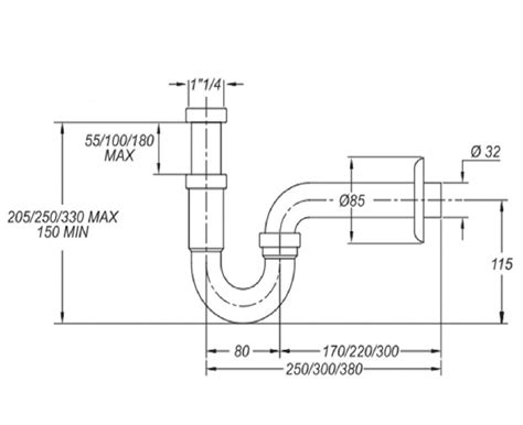 Размеры сифонов для кухонной мойки: как собрать, размеры, выбрать, цены ...