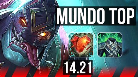 Dr Mundo Vs Cho Gath Top Godlike Kr Diamond Youtube