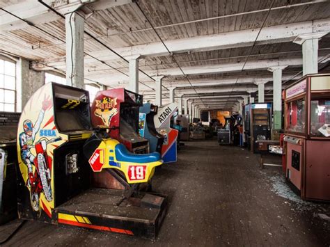 The Eerie World Of Abandoned Arcade Games