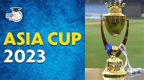 Asia Cup 2023 Host Schedule Venue Date And Winners List