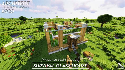 Minecraft Glass House Minecraft Map