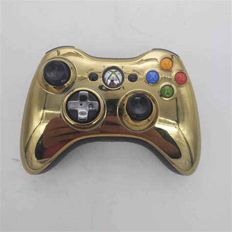 Gold Xbox 360 Controller
