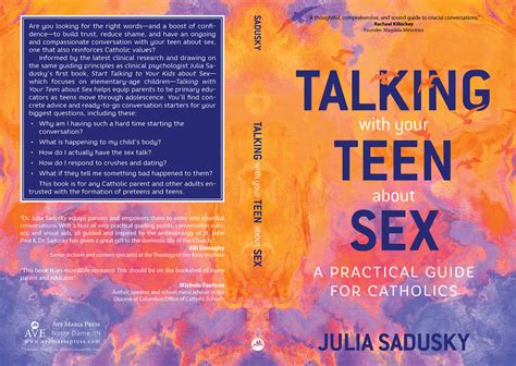 Talking With Your Teen About Sex Ave Maria Press