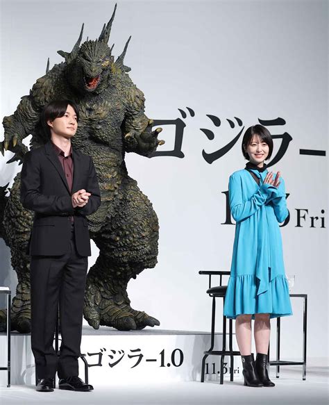 【フォト】新作「ゴジラ―1・0」神木隆之介が主演、浜辺美波がヒロイン 「びっくりした」「夢のよう」 産経ニュース