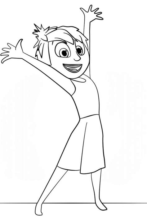 Desenho Da Alegria De Divertida Mente Para Colorir - desenho da alegria de divertidamente para colorir e imprimir 6 ...