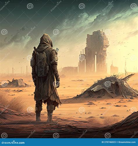 Post Apocalyptic World Apocalypse City Wasteland Nuclear Desert