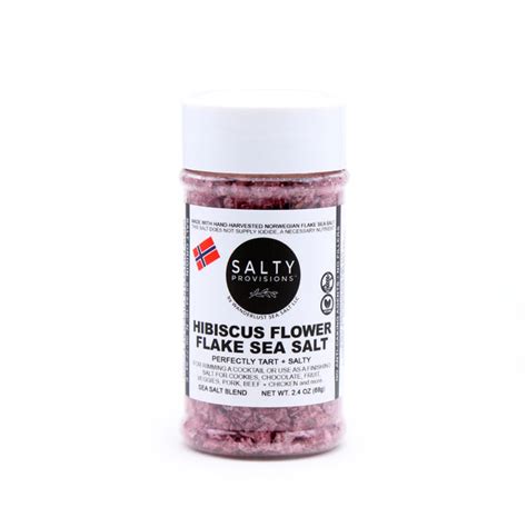 Hibiscus Flake Sea Salt Salty Provisions