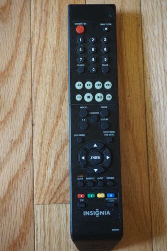 Genuine Insignia Bd Blu Ray Remote Control Tested Ebay