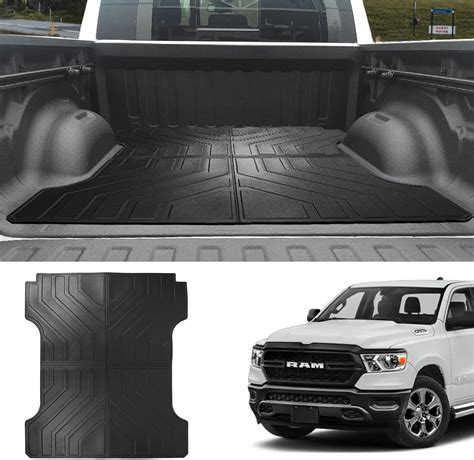 Powoq Fit Dodge Ram Bed Mat Ft Tpe Material Truck