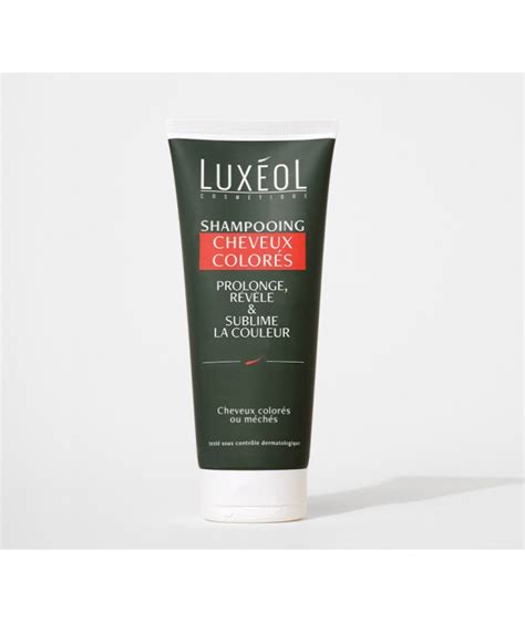 LUXEOL SHAMPOOING CHEVEUX COLORES OU MECHES 200ML