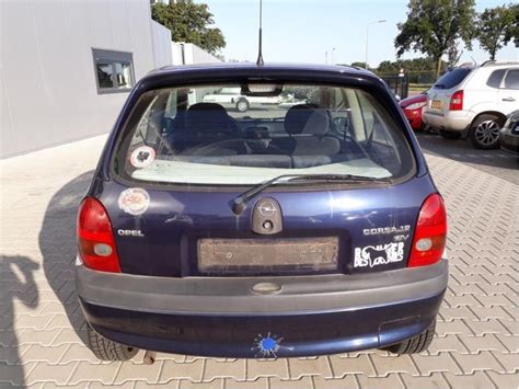 Opel Corsa B I V Sloopvoertuig Blauw