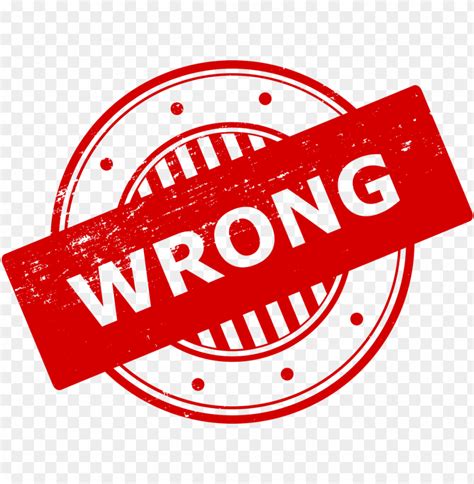 Wrong Stamp Png Free PNG Images TOPpng