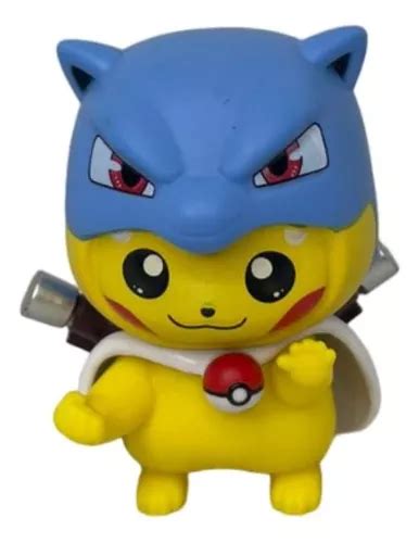 Figura Pikachu Cosplay Blastoise Pok Mon Cuotas Sin Inter S