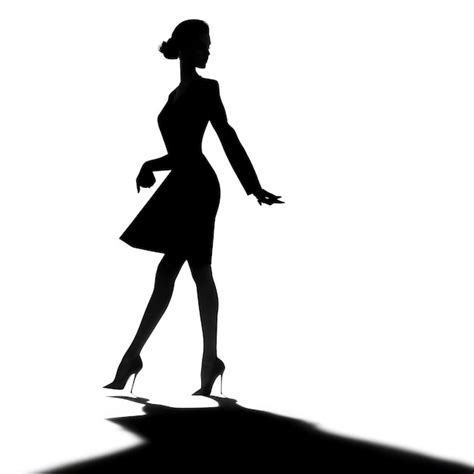 Premium Ai Image Black Dress Fashion