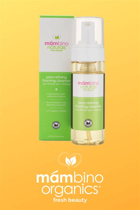 Pore Refining Foaming Cleanser, Red African Tea + Orange | Foam ...