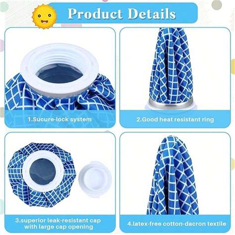 Reusable Ice Packs Cold And Hot Use Hot Water Packs For Adult Cold Compresses On Injuries To