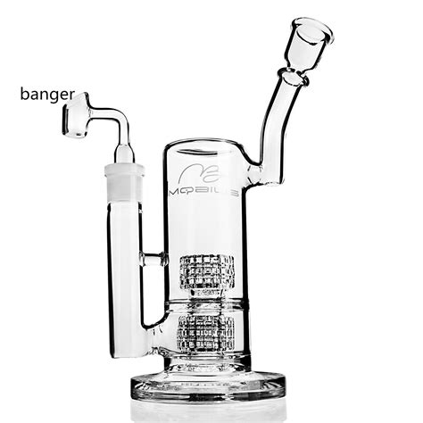 Mobius Glass Bongs Fab Egg Thick Glass Water Pipe Heady Dab Rigs