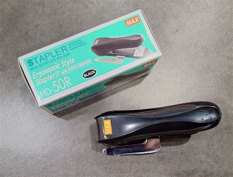 Max Stapler Hd 50r Hobbies Toys Stationary Craft Stationery