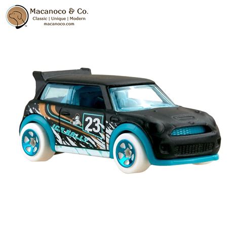 Hot Wheels Mini Cooper S Challenge Black Blue Toy Macanoco And Co