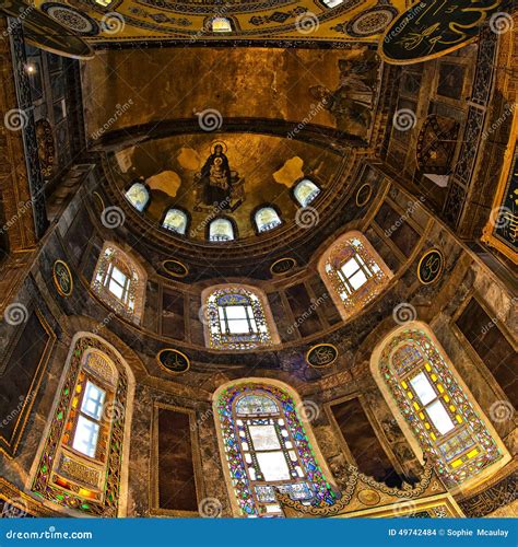 Hagia Sofia Inside Stock Photo Image Of Architecture 49742484