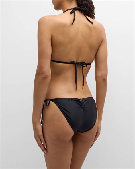 PQ Swim Rosette Lace Triangle Bikini Top Neiman Marcus